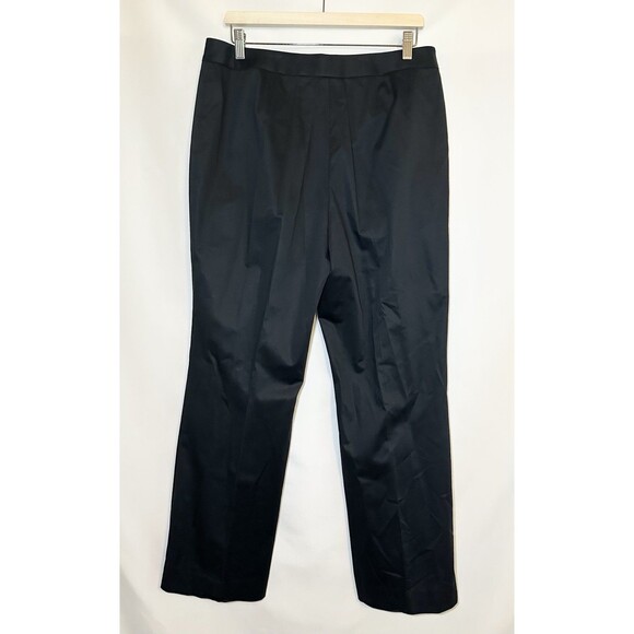 LaFayette 148 New York Black Career Professional Dress Pants Women's 14 - Picture 2 of 10